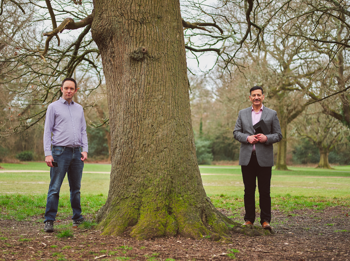 Professors Geoff Merrett and BashirAl Hashimi