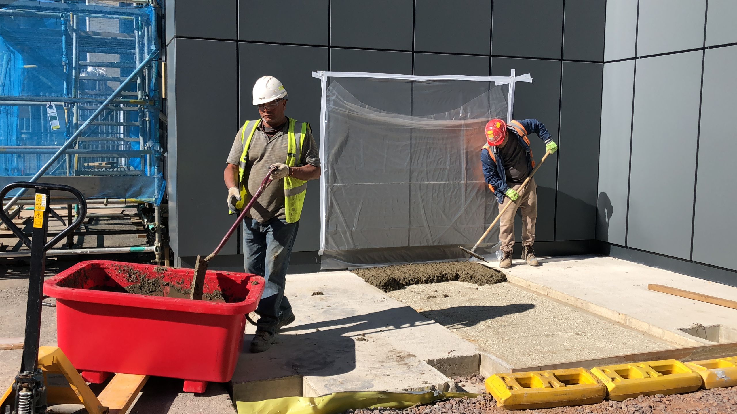 living concrete demonstrator