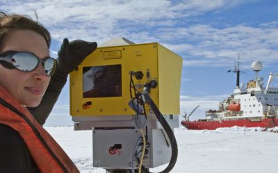 Scientists from the British Antarctic Survey