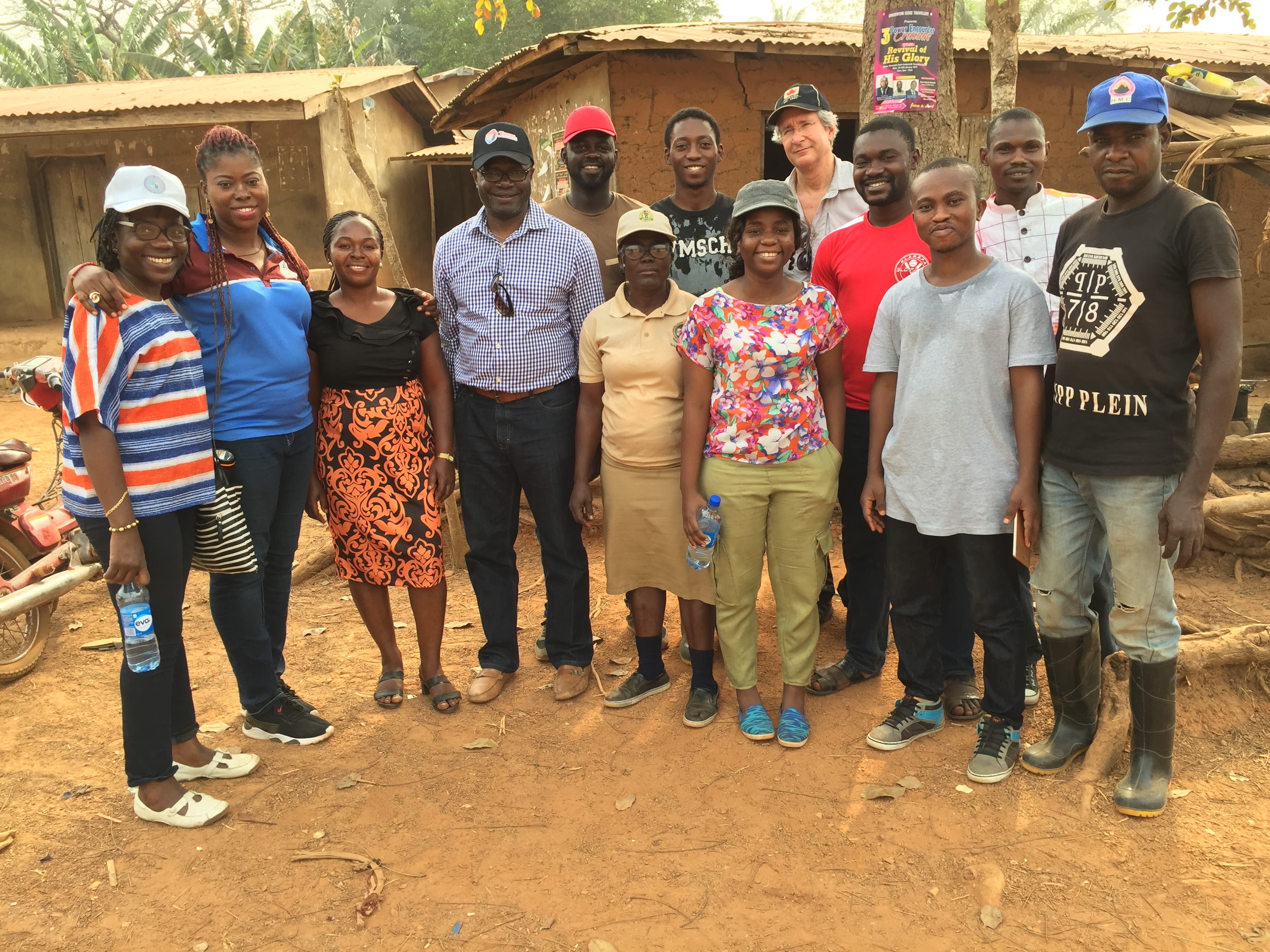 The OVEL team onsite