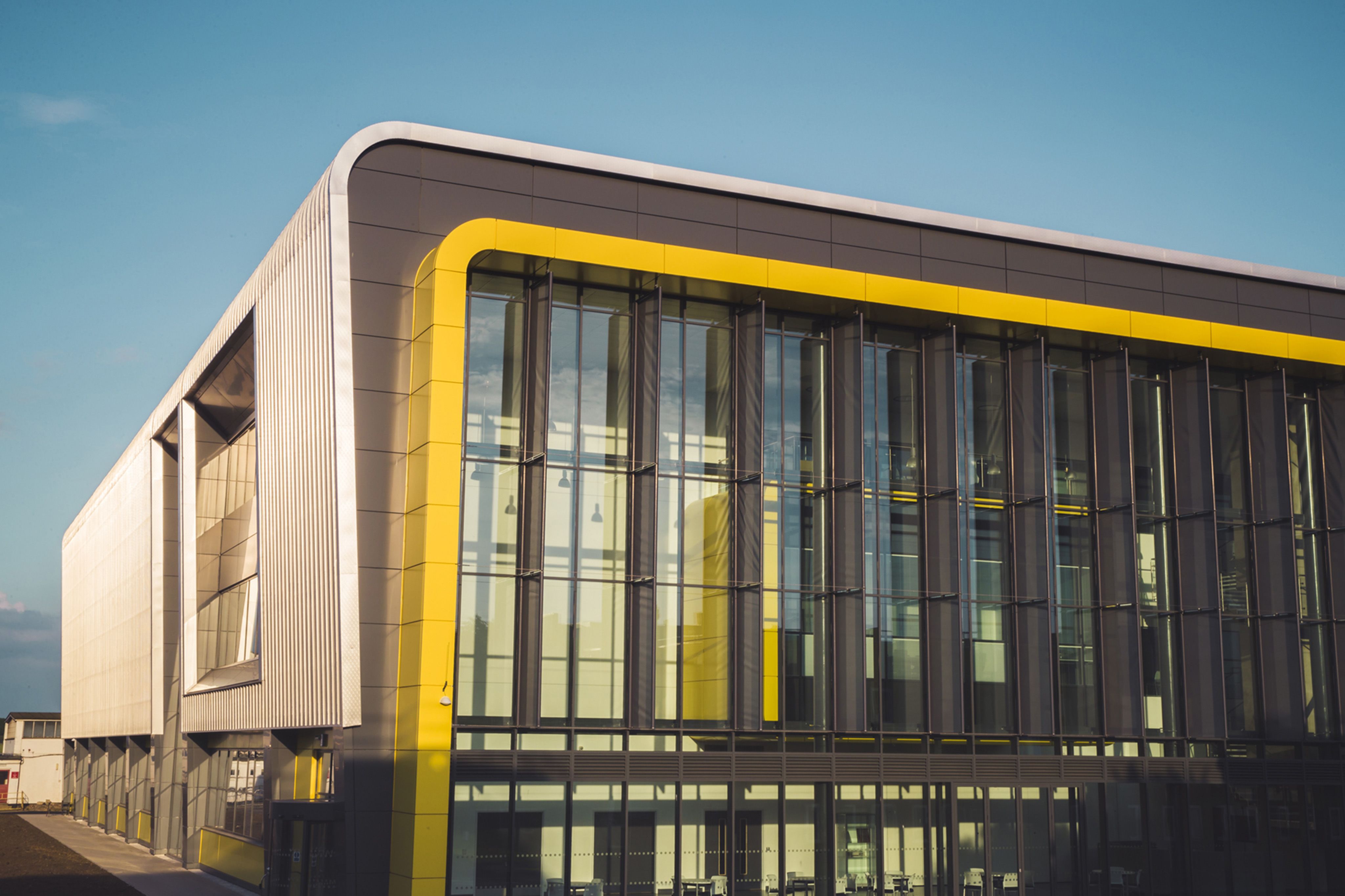 The Aerospace Integration Research Centre (AIRC) building at Cranfield University