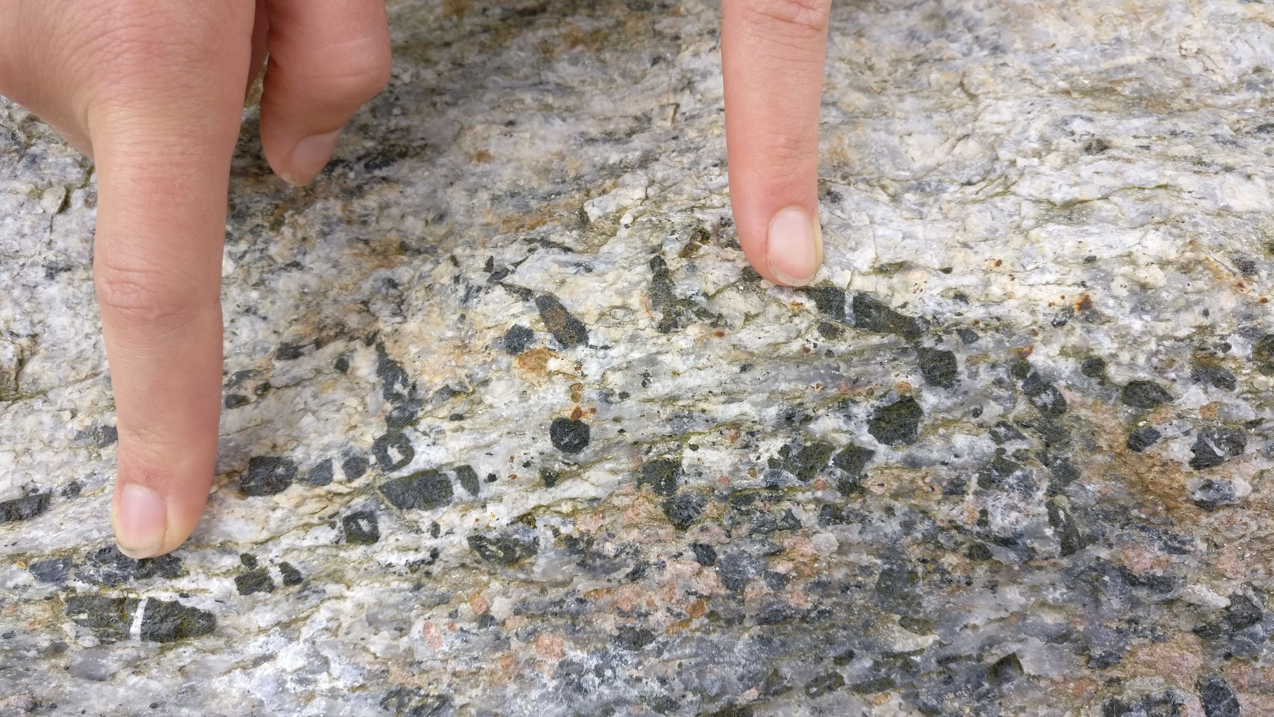 Close up of Cornish lithium