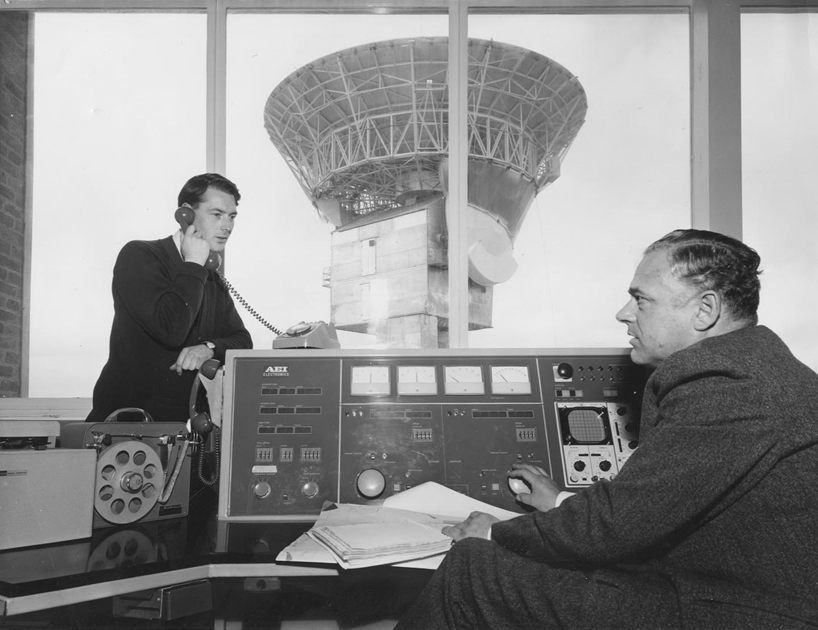 Chilbolton Observatory control room in 1967