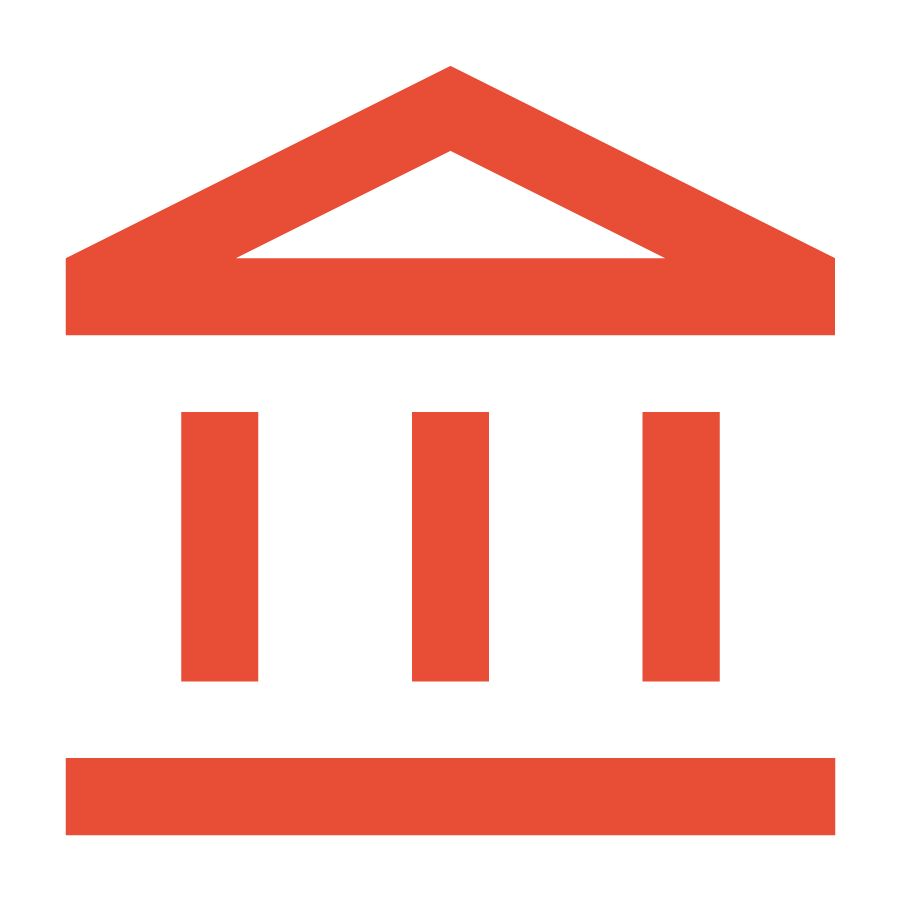 An icon of a government building