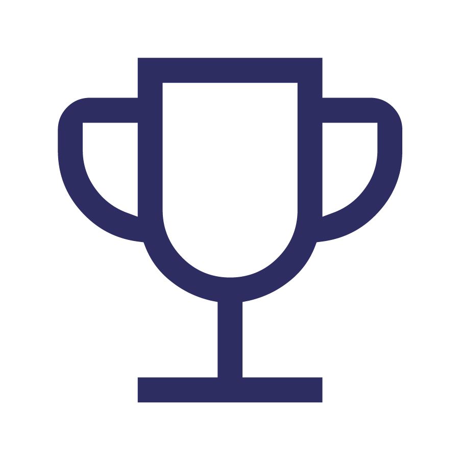 An icon of a trophy