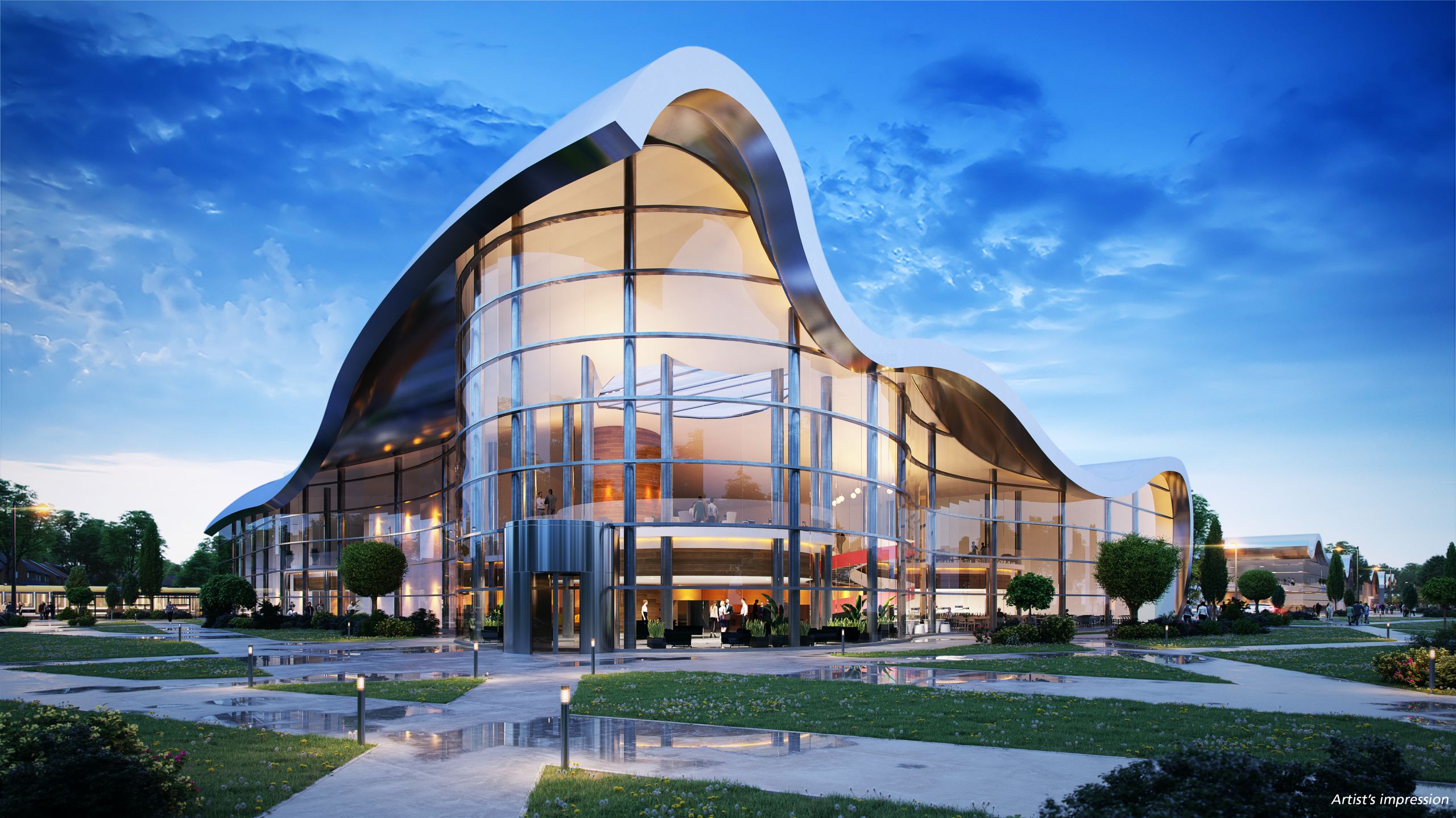 Artist’s impression of the AMPI facility in Rochdale, Greater Manchester.